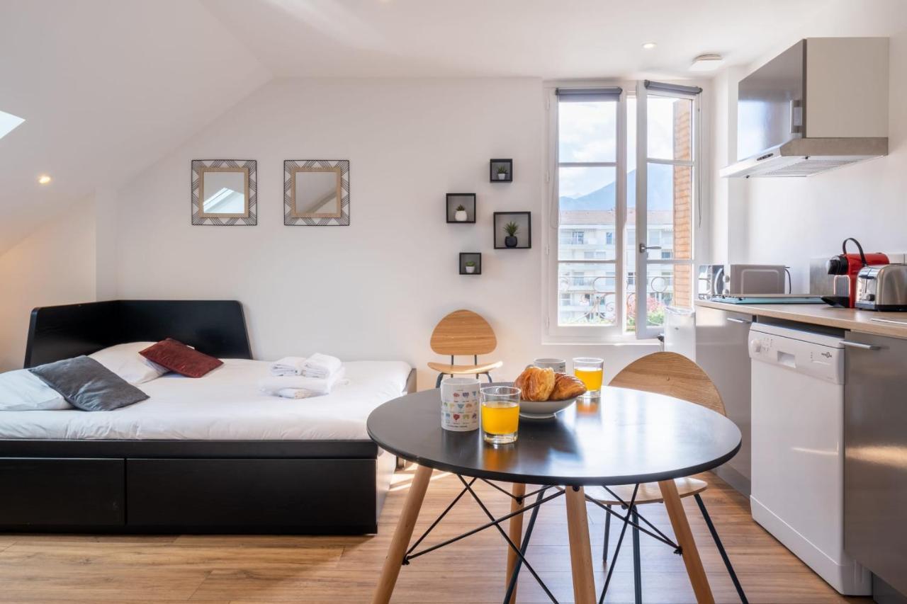 Guestready - Ancolie - Chaumontel Studio Apartment Annecy Luaran gambar